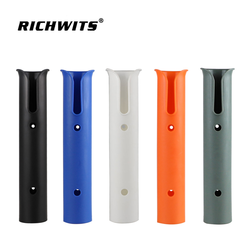 RICHWITS尼龙塑料  单联鱼竿筒橡皮艇游艇  鱼竿支架  船用鱼竿座