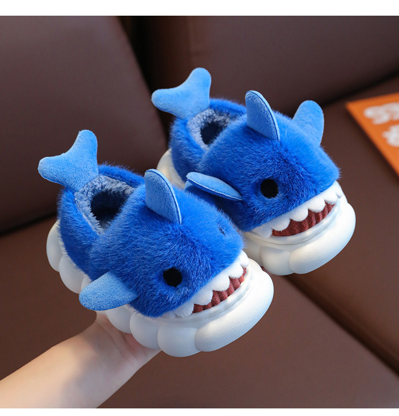Kid's Unisex Casual Cartoon Round Toe Cotton Slippers display picture 6