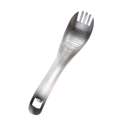 304 Stainless Steel Multifunctional Cooking Spoon Ginger Grater Spoon 304 Multifunctional Potato Masher Spoon