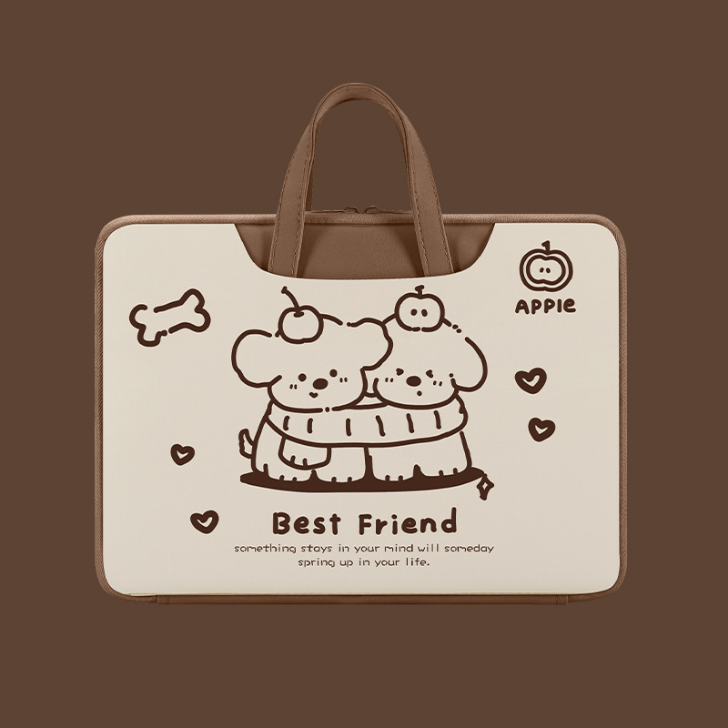 Autumn and Winter Waterproof Laptop Bag for Lenovo Pro14 Honor 16.1inch Thickened Student Storage Bag