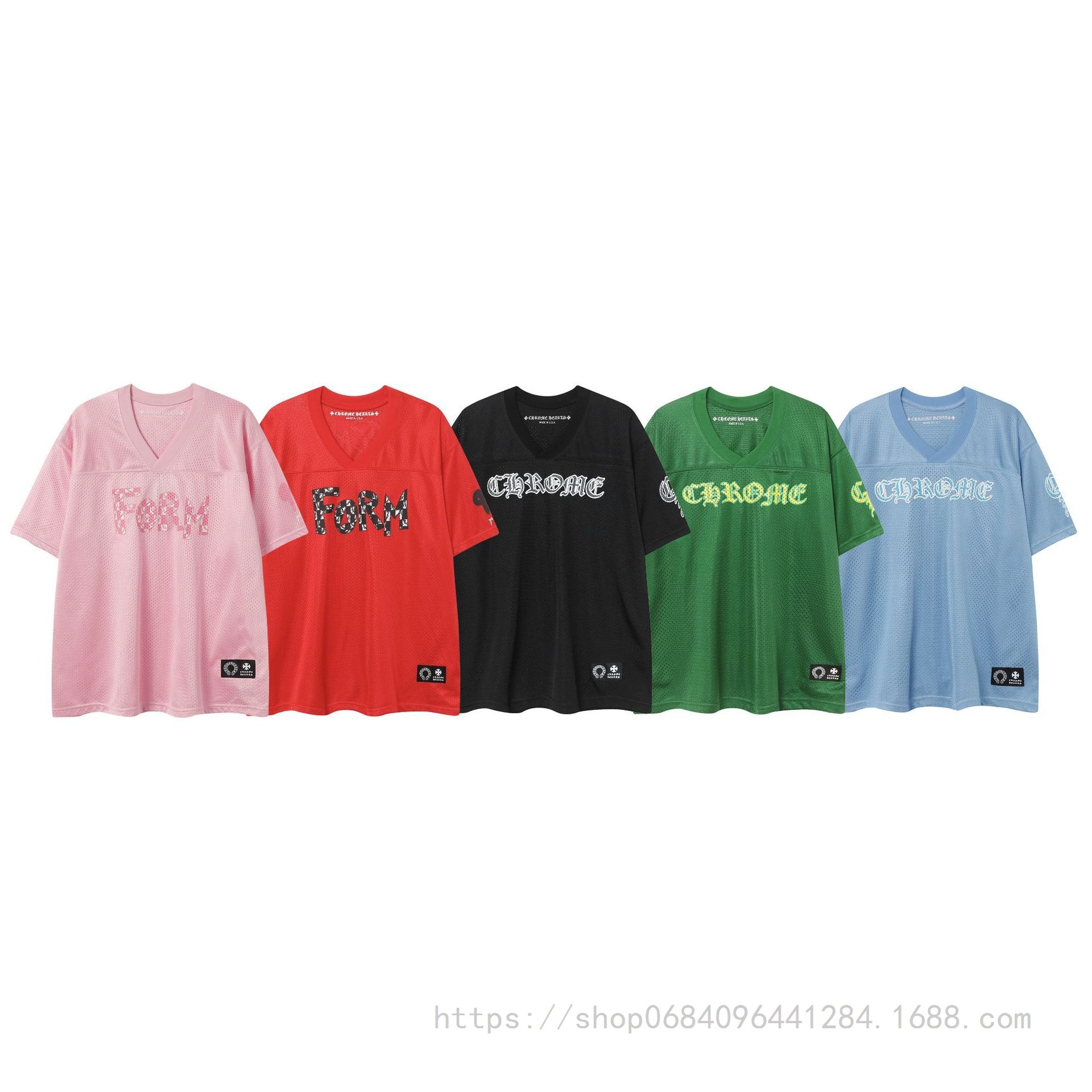Внешняя торговля Tide 24SS Cloom Chrome Hearts тяжелые работы прямая распыление Ice Saton Poems свободно мужчины и женщины