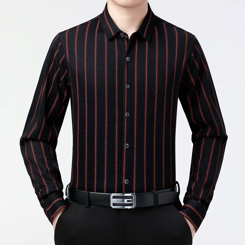 Летняя? нет: Autumn shirt for leisure, thin long-sleeve, oversize, for middle age
