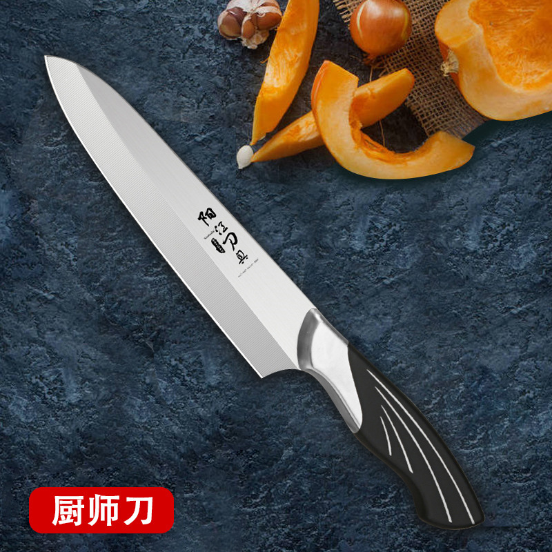 Kit de cuchillos Yangjiang cuchillos de cocina domésticos transfronterizos cuchillo de corte tabla de corte cocinero conjunto completo de utensilios de cocina