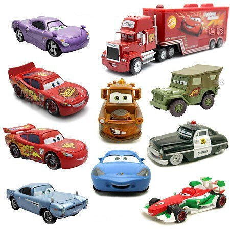 Car Story 2 Alloy Toy Car Model Roadmaster McQueen Mater Car King Sally Children Model Racing Car