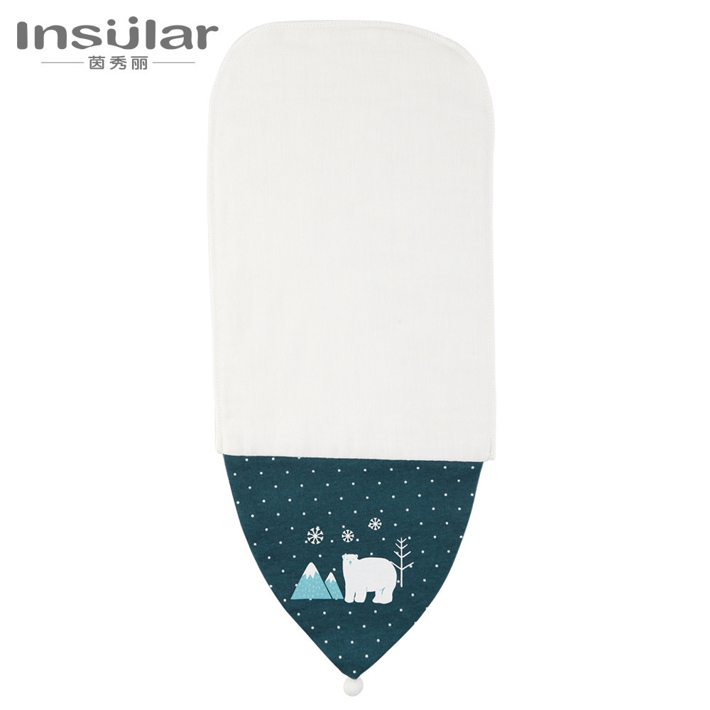 全棉6層紗布加大幼兒園兒童吸汗巾寶寶吸汗巾嬰兒兒童隔汗巾批發