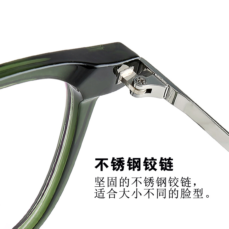 Marco grande simple adelgazamiento gafas TR90 marco titanio pie miopía gafas marco Luz Retro cuadrado TR90 gafas marco