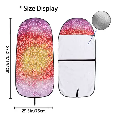 Geometric Seat Towel Cover Front Seat Protector Suitable for Gym and Exercise, All-Season Universal Car Use (Universal seat cover) - qctj652-75x150
