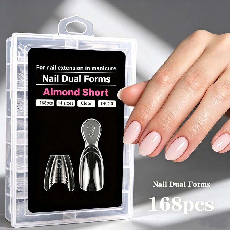 New Sandwich Nail Film 168Pcs Quick Extension Embedded Three-Dimensional Nail Film Ultra-Thin Nail Extension Pieces New Sandwich Nail Film 168Pcs Quick Extension Embedded Three-Dimensional Nail Film Ultra-Thin Nail Extension Pieces