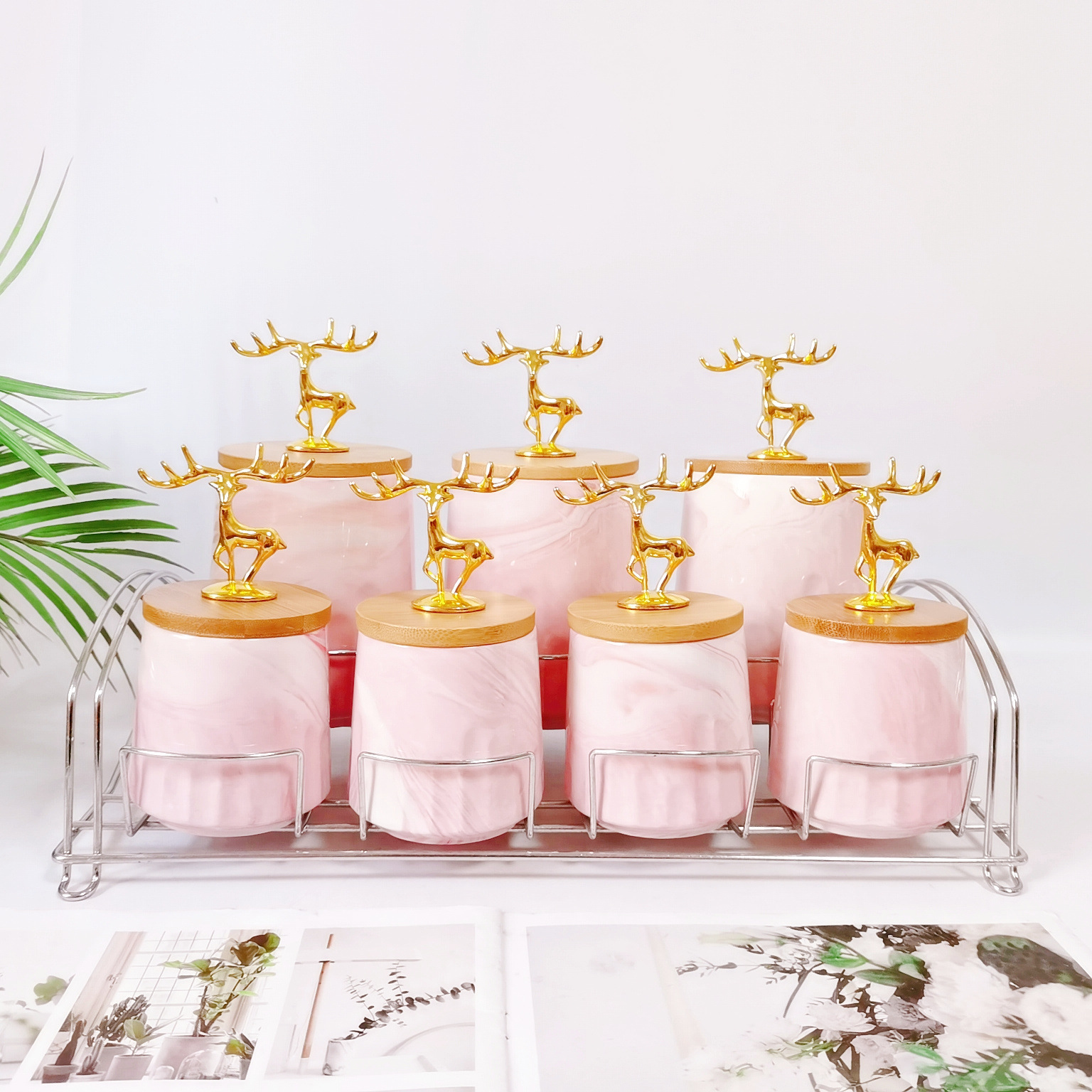 Marbling Rosa + Ciervo