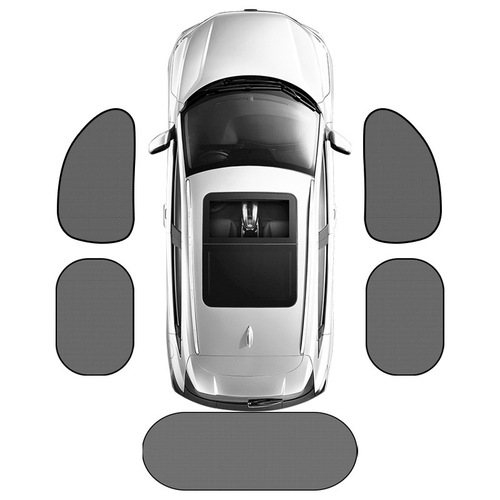 Hot-selling sunshade products in summer, car black gauze side shields, car sunshade shields 44*32CM paired, car side shields