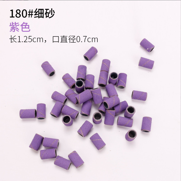 Nuevo anillo de arena de uñas de color transfronterizo pulido muela anillo de arena máquina de pulir suministros anillo de hilo de pulido en stock