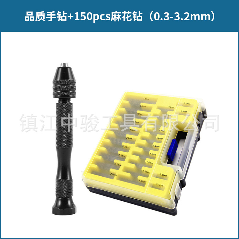 Cross-border negro mano Twist taladro herramienta de mano agujero de perforación taladro de mano