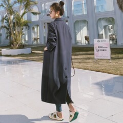 西装风衣外套女长款2025秋季新款今年流行爆款高级感休闲超火西服