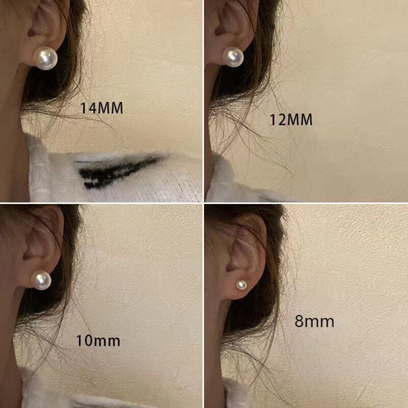 High-End Pearl Earrings for Women Niche Design Earrings Elegant 2023 New Trendy S925 Silver Needle Popular Earrings