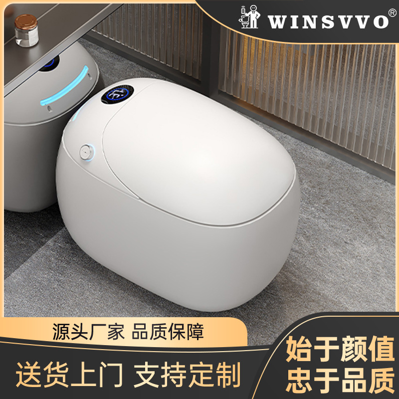 Winsvvo スマートトイレ D602 全自動サイフォン一体型家庭用潮州高価値丸型卵型|undefined