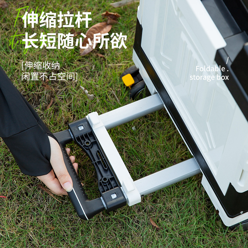 Small Folding Cart, Foldable Car Cart, Luggage Trolley, Storage Box, Camping Cart, Transport Cart, Shopping Cart, Grocery Cart