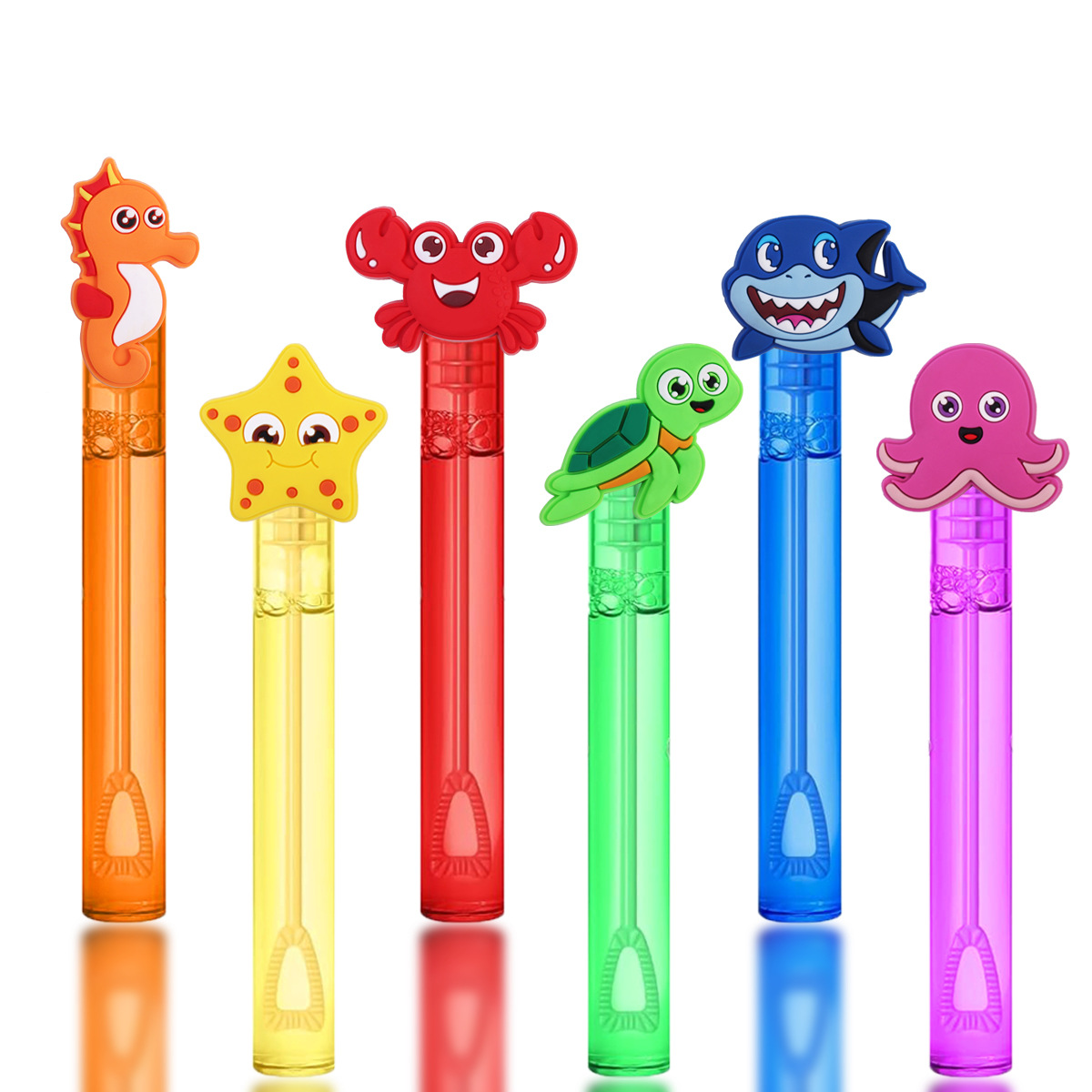 Undersea Animal Creative Cartoon Patch Removable Gift Bag Set Cross-Border Bubble Toy Children's Outdoor Toy