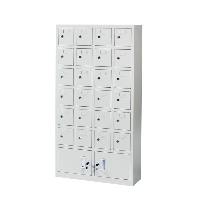 Custom steel mobile phone cabinets, construction site school mobile phone charging cabinets, staff dormitory mobile phone storage cabinets, mobile phone safes