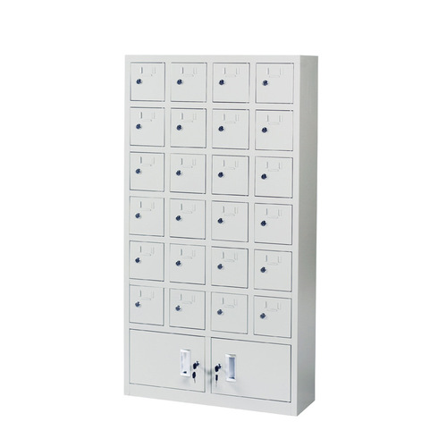 Custom steel mobile phone cabinets, construction site school mobile phone charging cabinets, staff dormitory mobile phone storage cabinets, mobile phone safes