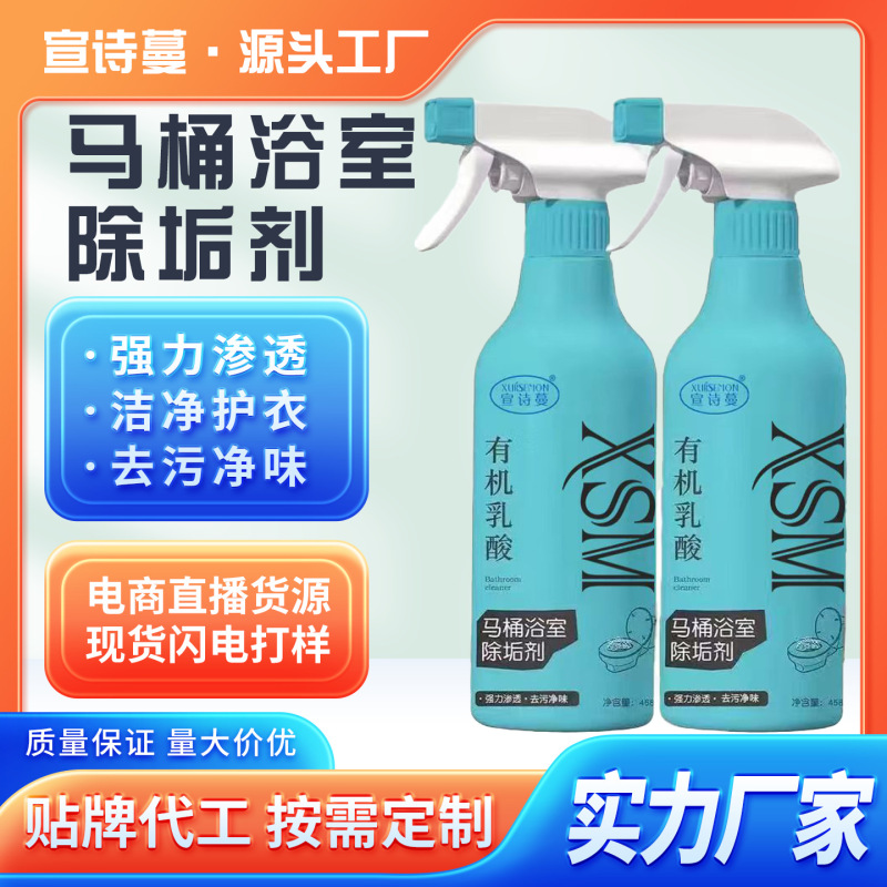 In-Stock Direct Delivery Toilet and Bathroom Descaler 458g Toilet Cleaner Bathroom Tile Cleaner Multi-Purpose Cleaner