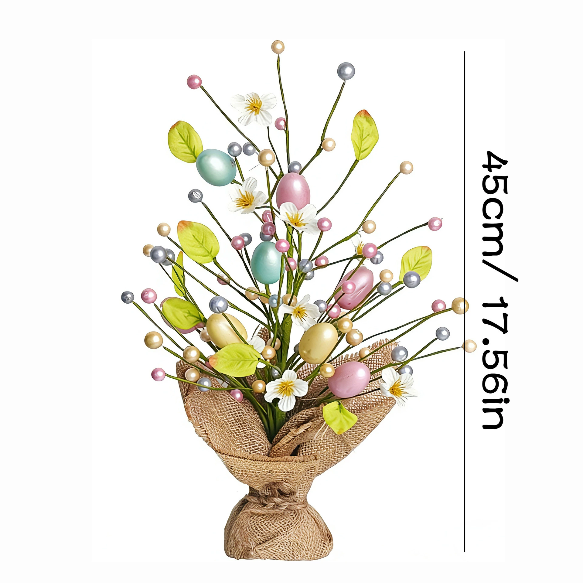2025 Easter Egg Simulation Beats Putting Branches Spring Home Decoration European and American style modern minimalist flower decoration