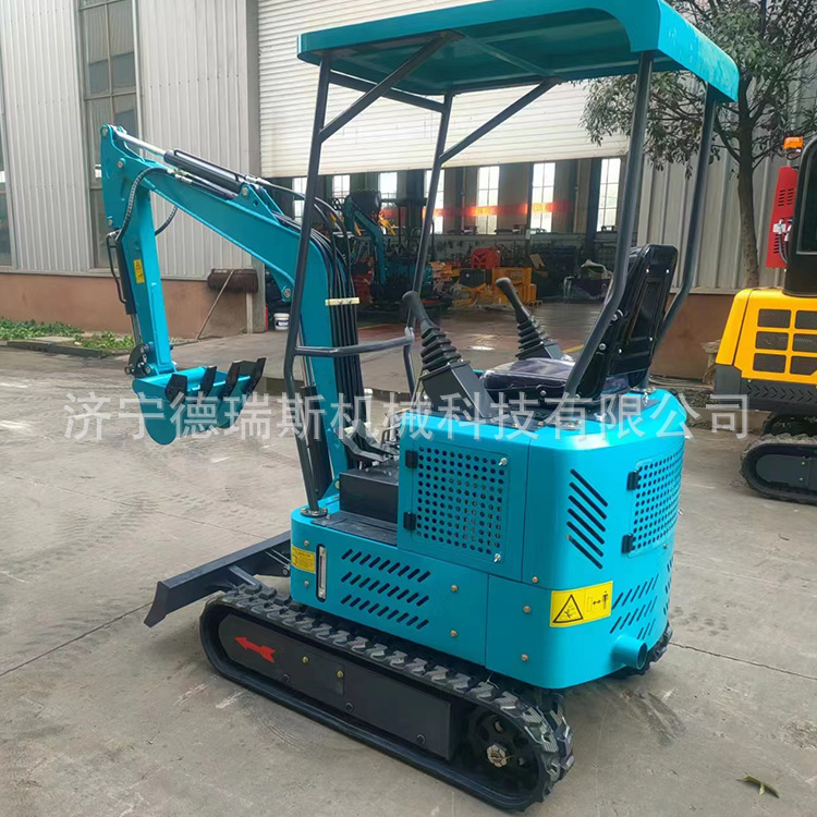 mini excavadora para excavar tierra lleno zanja agrícola huerto mini excavadora multifuncional para desmantelar mini excavadora triturada micro excavadora agrícola