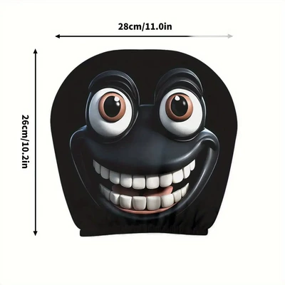 Universal seat cover | and Can Make Car Pillow Covers According - fun-frog-double-sided-printing-1-pack