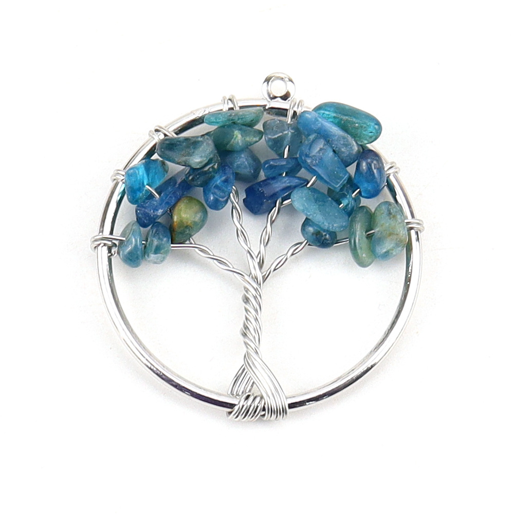 Simple Style Lucky Tree Natural Stone Agate Wholesale Pendants display picture 30