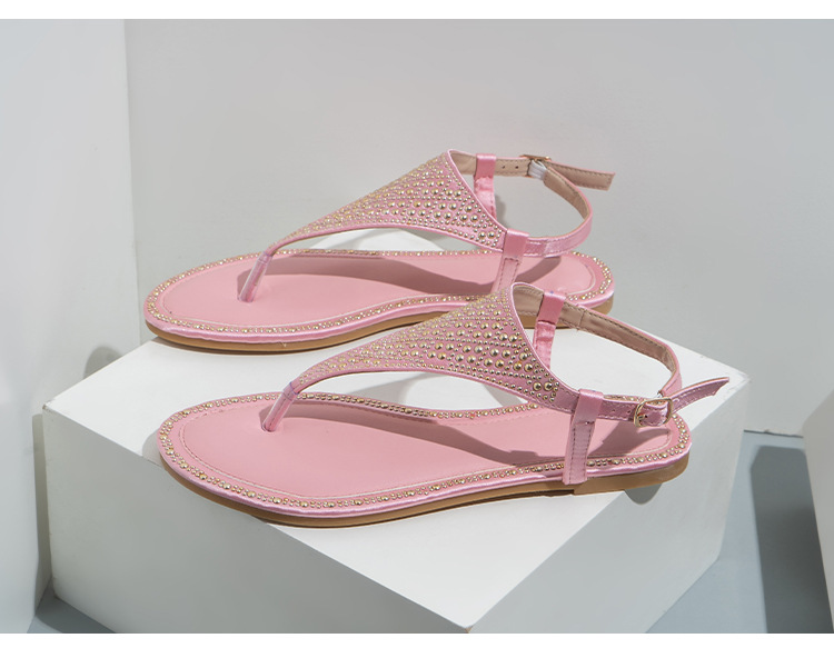 Sandali da donna Scarpe basse estive da donna Scivoli versatili_voghion.com