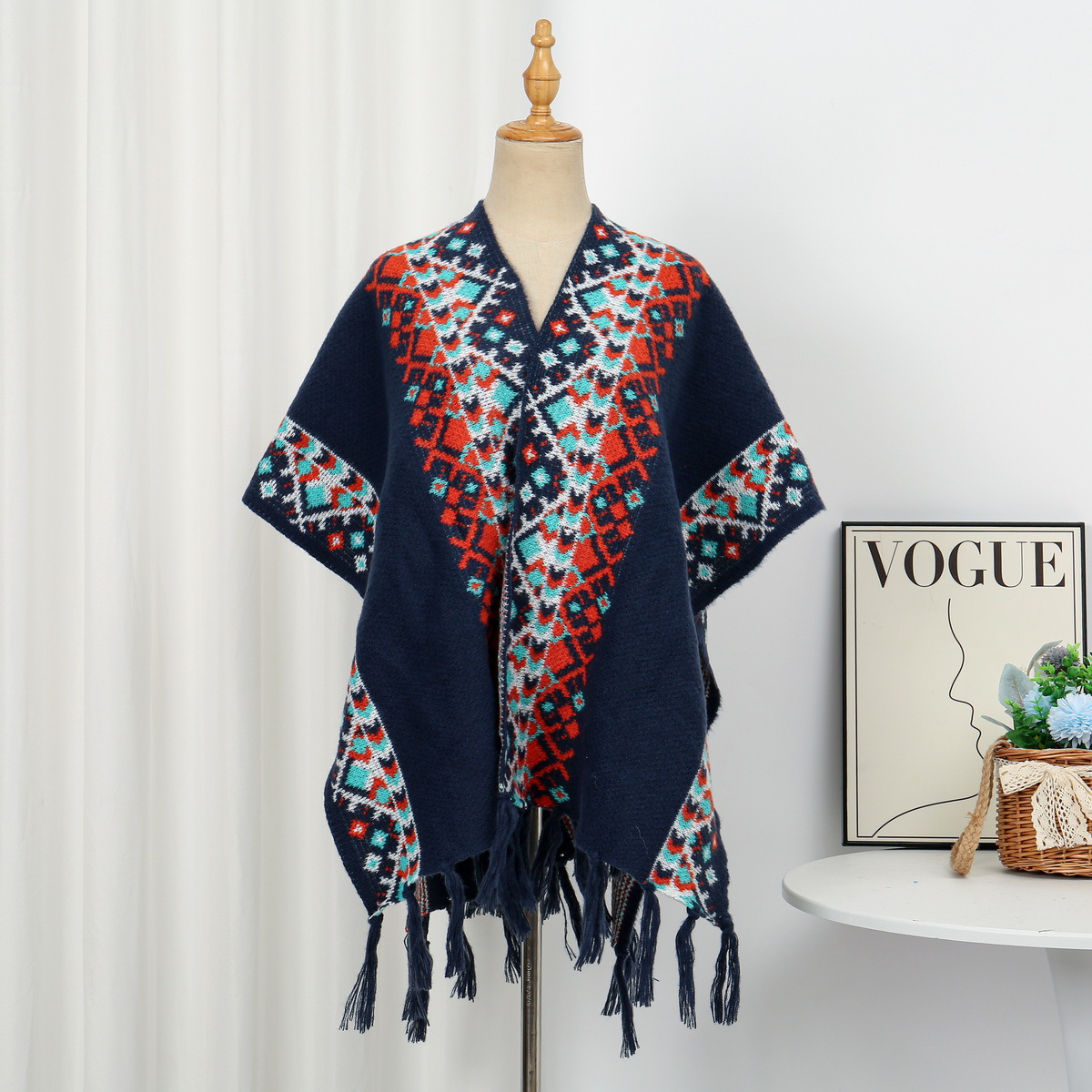 Ethnic trench coat, cloak