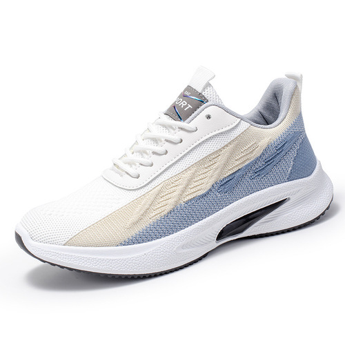 Men's Shoes  Breathable Comfort Soft Sole Casual Wearable Running Shoes Cross-border Fashion Sports Shoes for Men