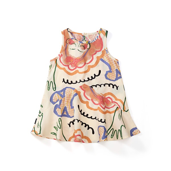 summer sleevless dress