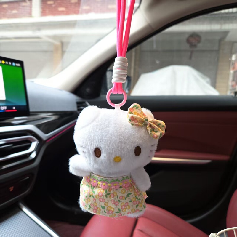かわいいスカートkt猫ストラップ日系子猫ぬいぐるみ|undefined