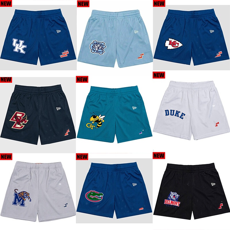 American Style Trendy Shorts Summer North Carolina Team League Series Quick-Dry Three-Point But Knee-Dry Loose Mesh Pants American Style Trendy Shorts Summer North Carolina Team League Series Quick-Dry Three-Point But Knee-Dry Loose Mesh Pants