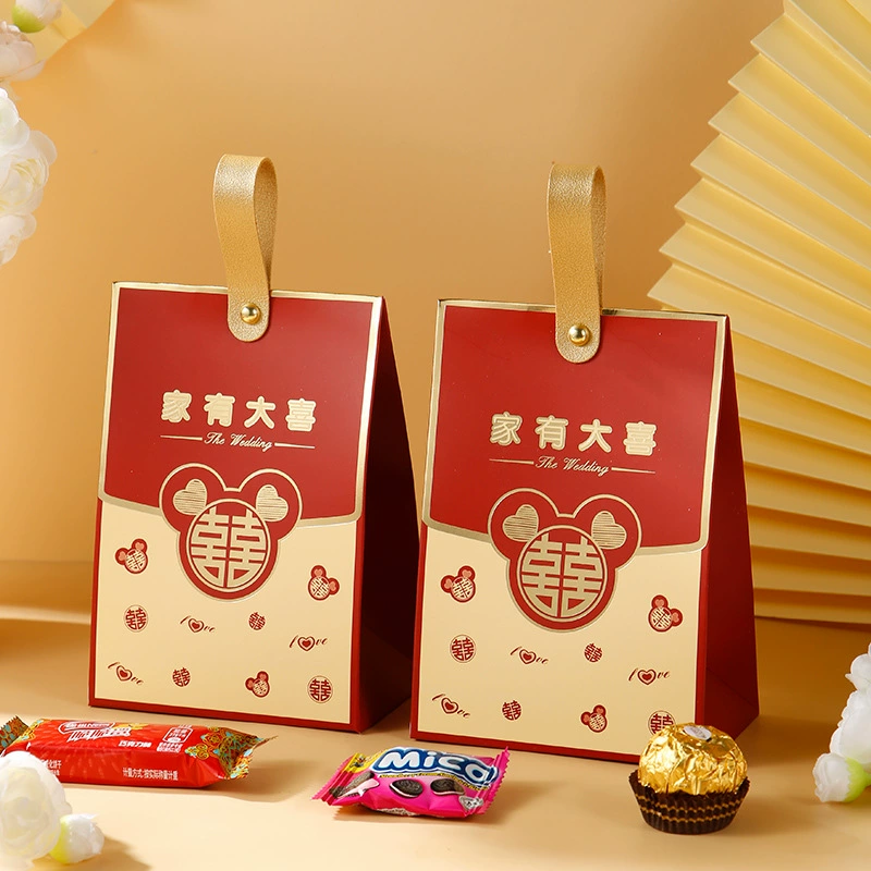 Свадебная коробка конфет Свадьба 2024 новая свадебная коробка конфет свадебный мешок конфет высококачественный свадебный подарок конфеты пустая коробка