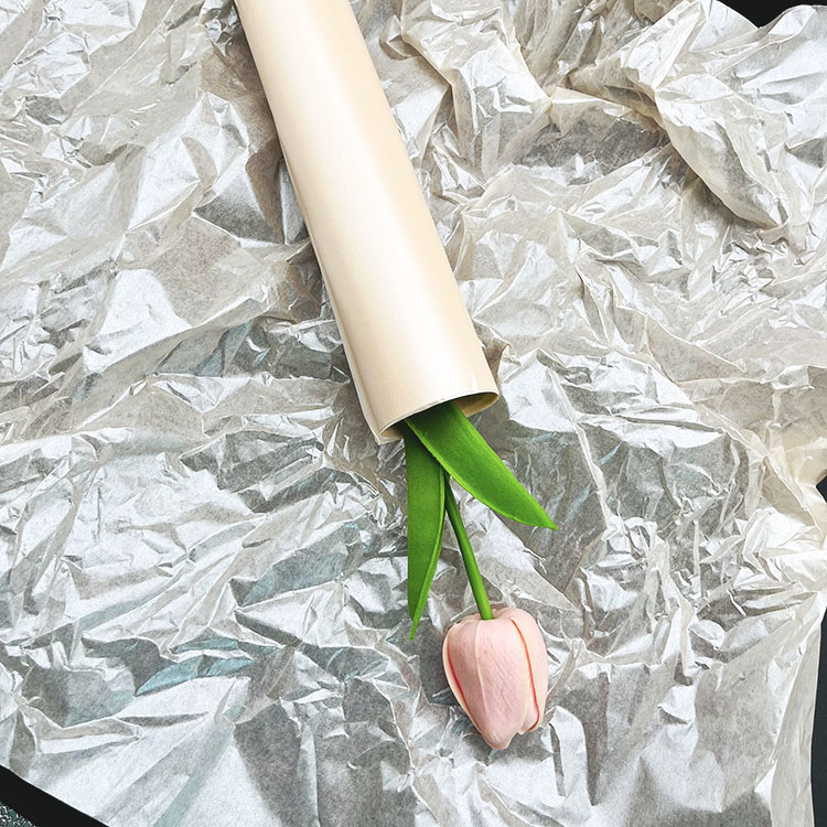 Papel de pera nacarado engrosado papel de copia pastel de hornear 26g ramo de papel de regalo tejido 20g