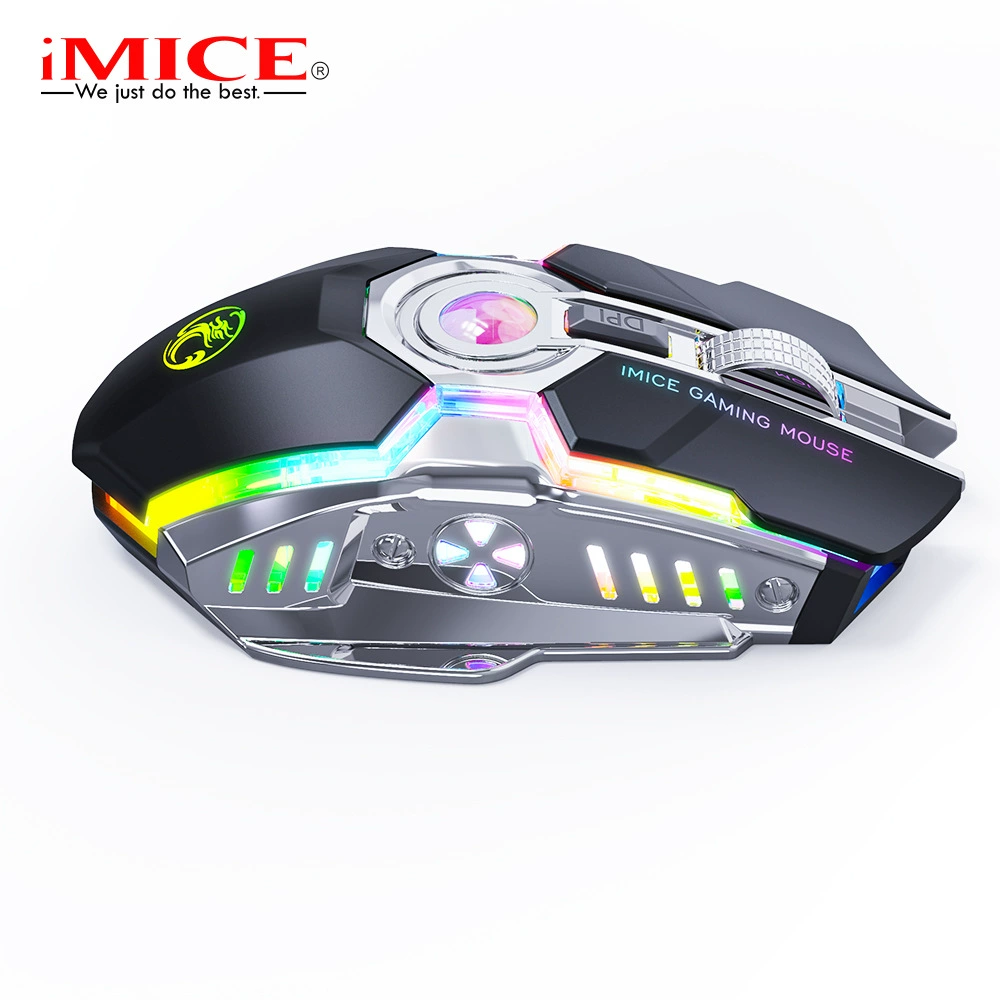 IMICE Brand G7 charging RGB light -emitting wireless game mouse supports charging