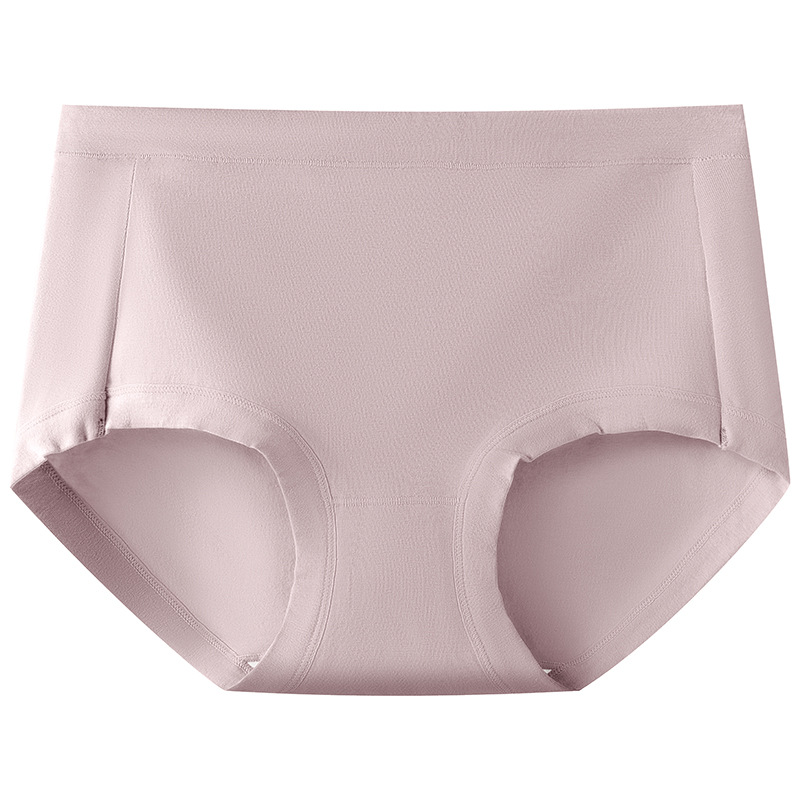 Xinjiang ropa interior de algodón de fibra larga para mujer, algodón puro, entrepierna de algodón, antibacteriano, sin costuras, cintura alta, pantalones cortos para niñas de gran tamaño, mm gordos