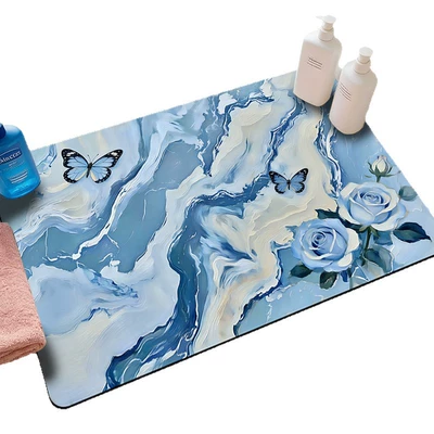 Avtomobil döşəmə paspasları: Earth Shower Room Water-Absorbent and