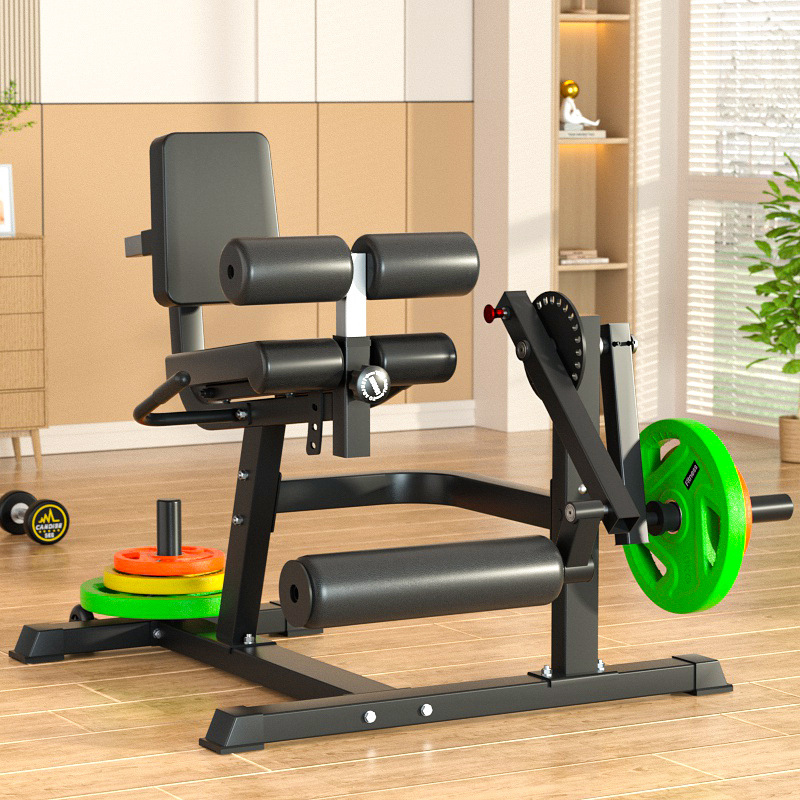 Equipo de ejercicios comerciales de entrenamiento muscular de piernas sentado fuerza de extremidades inferiores bíceps femoral quad flexión extensión flexión dispositivo de levantamiento