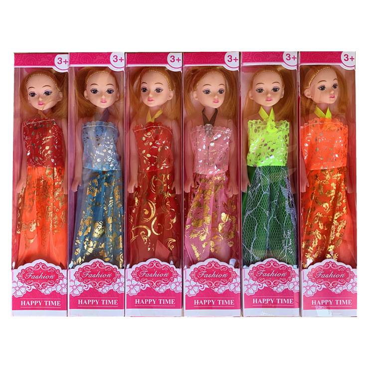 Sola caja de regalo DIY Barbie muñeca juguete los niños push clase baile niña puesto 1 yuanes Premio al por mayor