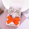 Cartoon children's hair accessory, cute hairgrip, rainbow hairpins for early age, Korean style, no hair damage