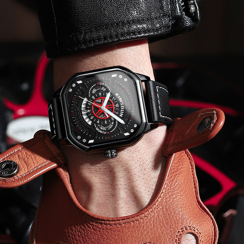 Cross-border Golden Brands Men's Watch, Student Trendy Waterproof Glow-in-the-Dark Men's Quartz Watch Wholesale