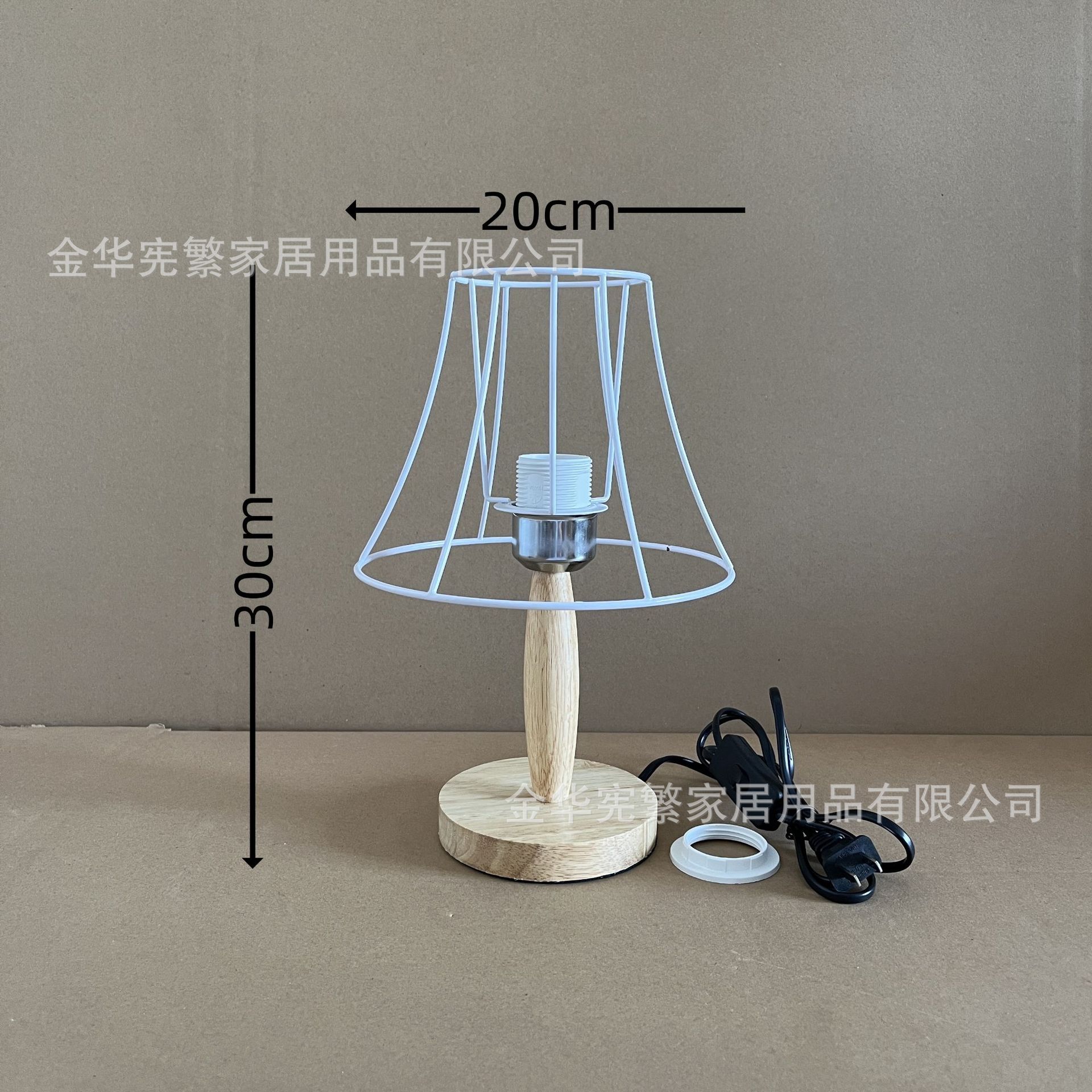 10x20x15 허리 철제 프레임 + 21 높이 타원형 나무 베이스