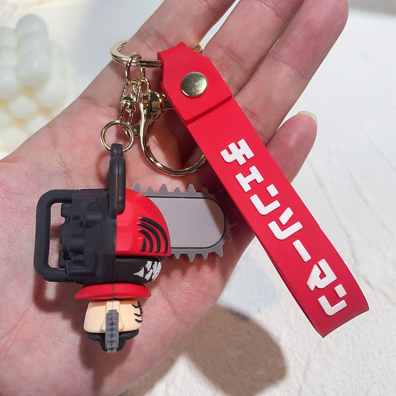 チェーンソーマンキーホルダー ポチタ人形 ポチタキーホルダーペンダント チェンソー マキマ アニメ周辺機器|undefined