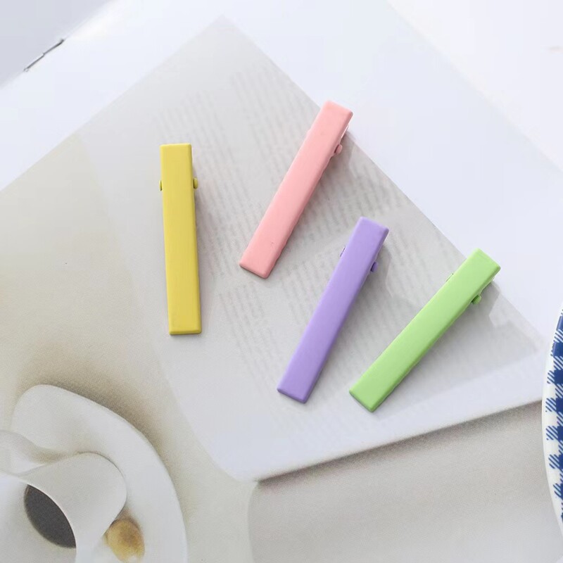 Small Cute Ins Square Clip Matte Colorful Korean Pure Colorful Hair Clip Female Small Fresh Popular Simple Side Clip Sweet Small Cute Ins Square Clip Matte Colorful Korean Pure Colorful Hair Clip Female Small Fresh Popular Simple Side Clip Sweet