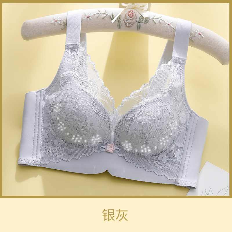 無磁下着女性無鋼圏文ブラジャー快適穴カップ薄いタイプが集まっています。|undefined