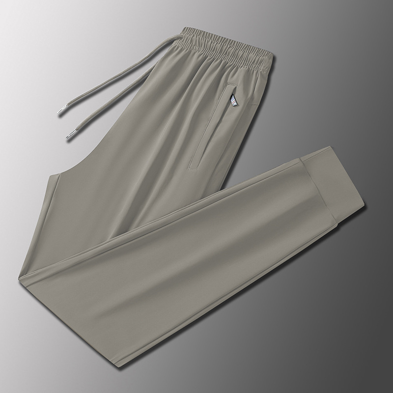 High-end Anta Ice Silk Casual Pants Summer Men's Quick-drying Breathable Straight Pants Men's Thin Summer Sports Pants High-end Anta Ice Silk Casual Pants Summer Men's Quick-drying Breathable Straight Pants Men's Thin Summer Sports Pants