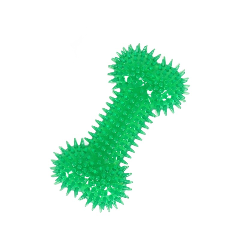 Juguetes de mascotas transfronterizos para perros, juguetes de voz para perros grandes, varillas de mordida resistentes, huesos grandes, juguetes para perros que no muerden mal