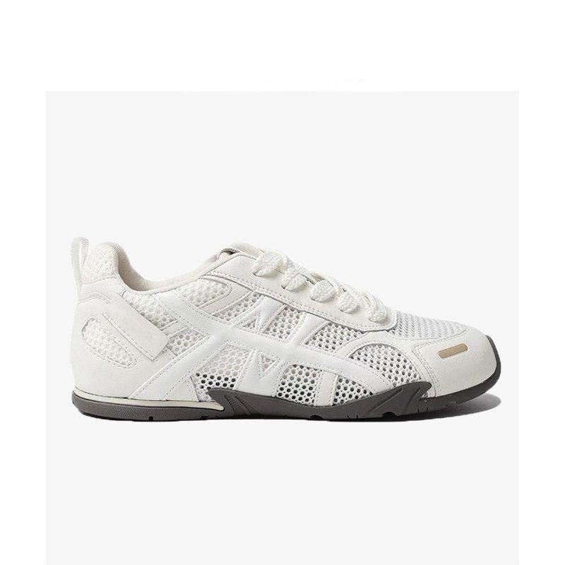 [Cowhide Version] Ballet Training Shoes Women's 2025 New Casual Easiest for Match White Shoes Flat Lightweight Sports Shoes